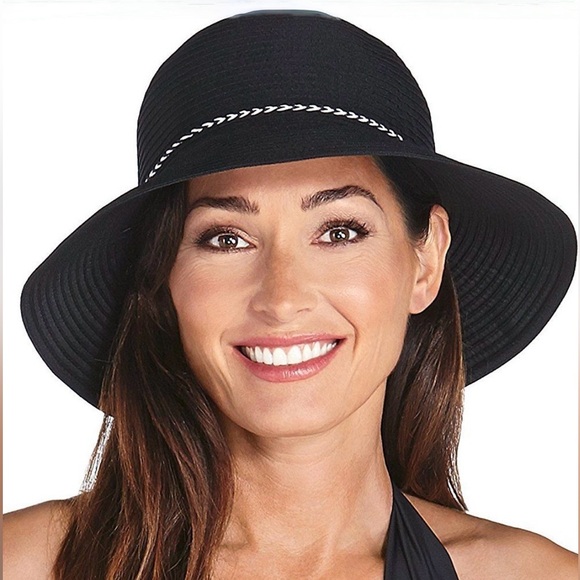 Tommy Bahama Accessories - TOMMY BAHAMA, Shapeable Brim Packable Ribbon Bucket Hat, EUC